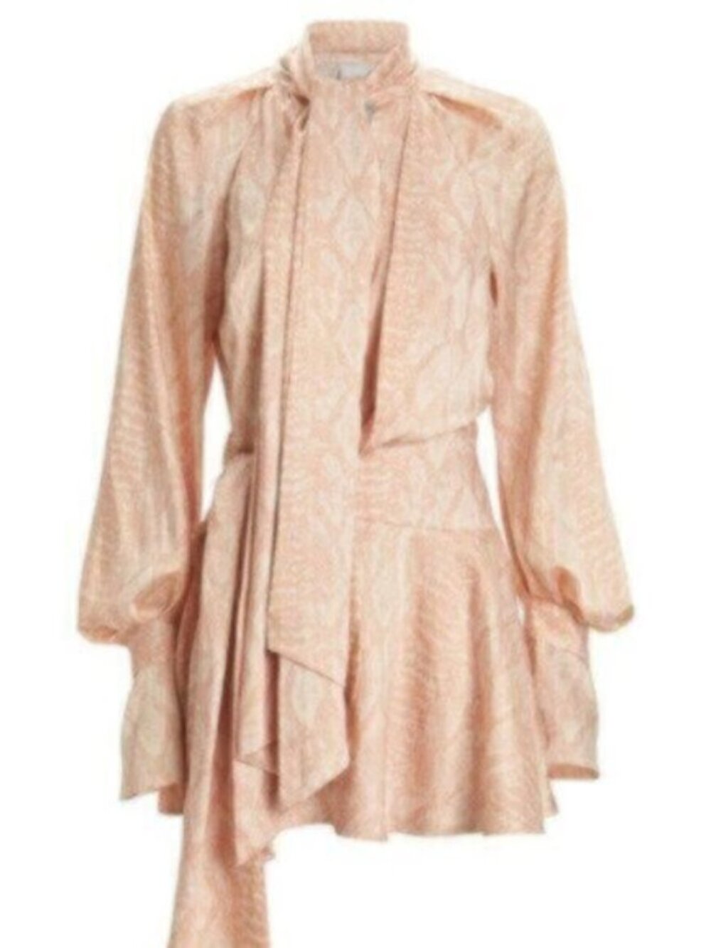 NWT Acler Bradley Cobra Wrap Long Sleeve Mini Dress - Picture 2 of 14